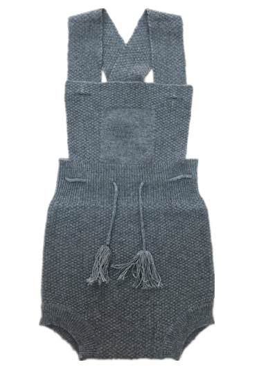 Baby Strap Cashmere Rompers for 6 To 12 Months Baby
