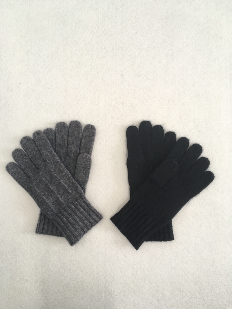 Cashmere Striped Gloves for Men