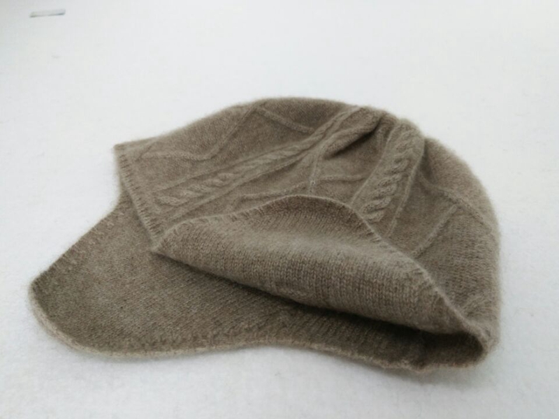 IMfield Natural Series, Aran Pattern Bomber Hat