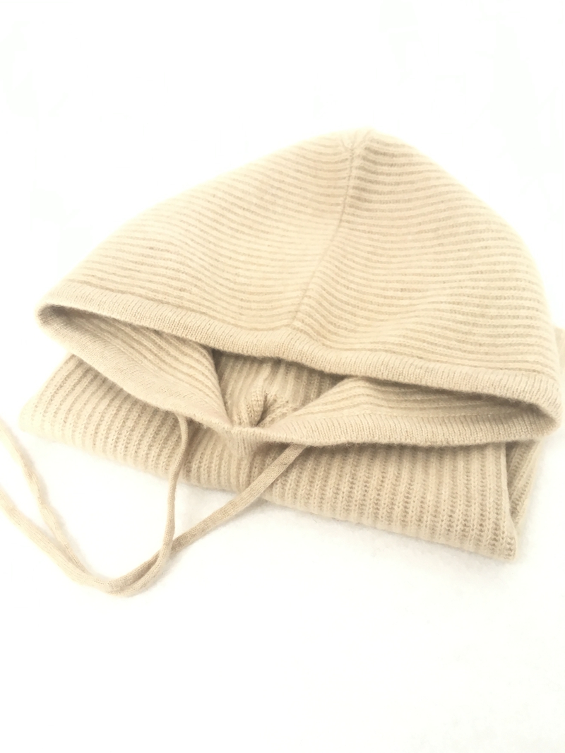 IMfield Natural Series, Neck Warm Knitted Cashmere Hat