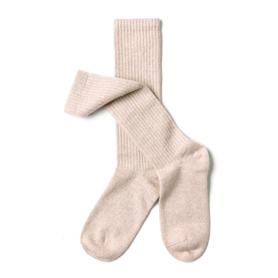  Թեթեւ 60 գրամ բազմակողմանիորեն հագեք Cashmere գուլպաներ ձգվող տեղավորմամբ