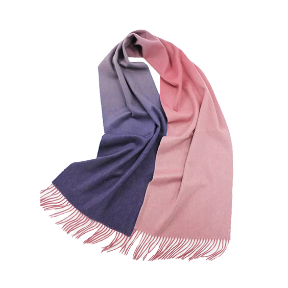 Șaluri de cașmir cu gradient țesut Jacquard