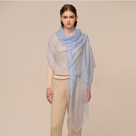 Ultra dun vroue suiwer kasjmier veerligte serp wrap