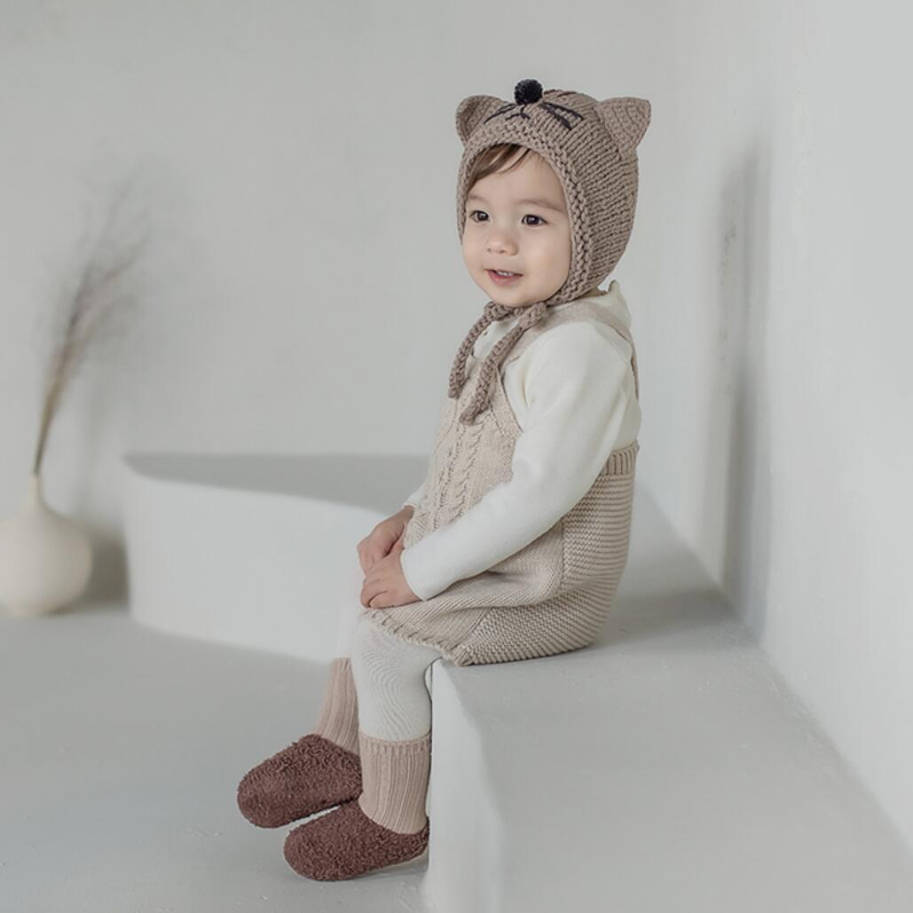 Custom High Quality Argyle Baby Rompers Wholesale Pearl Baby Grows 100 Cotton Baby Knit Romper