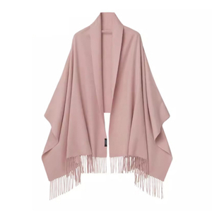የውስጥ ሞንጎሊያ ሜዳ ቀለም Cashmere Shawl አምራች