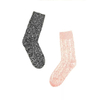 ស្រោមជើង Cashmere សុទ្ធធ្វើពីខ្សែកាបដ៏កក់ក្ដៅ
