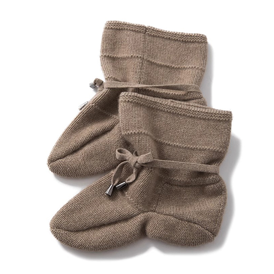 Craiceann íogair craicinn atá neamhdhíobhálach don chomhshaol bróga sock Cashmere do Leanaí