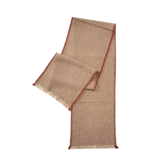 Herringbone нь нэхмэл бүхий нуурын ороолт