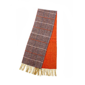  Dobbelt stribet kashmir t&oslash;rkl&aelig;de