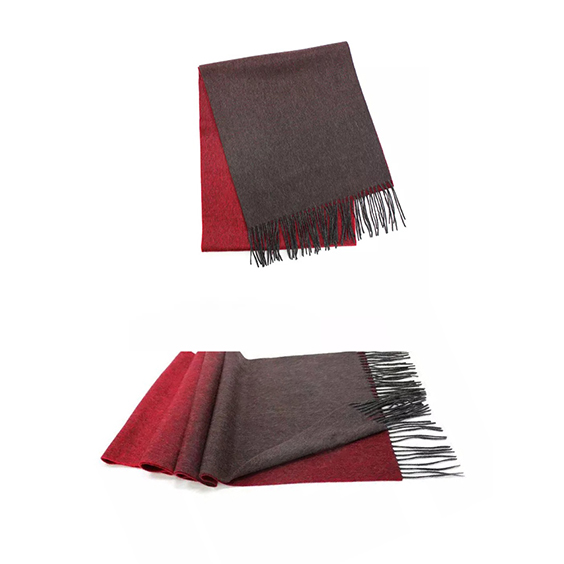 Șaluri de cașmir cu gradient țesut Jacquard