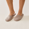 ເກີບຜ້າໃບ Cashmere ຖັກທຳມະດາ
