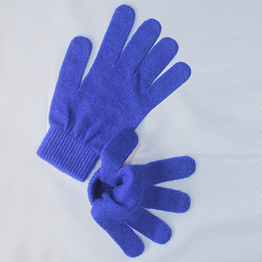 men plain cashmere glove