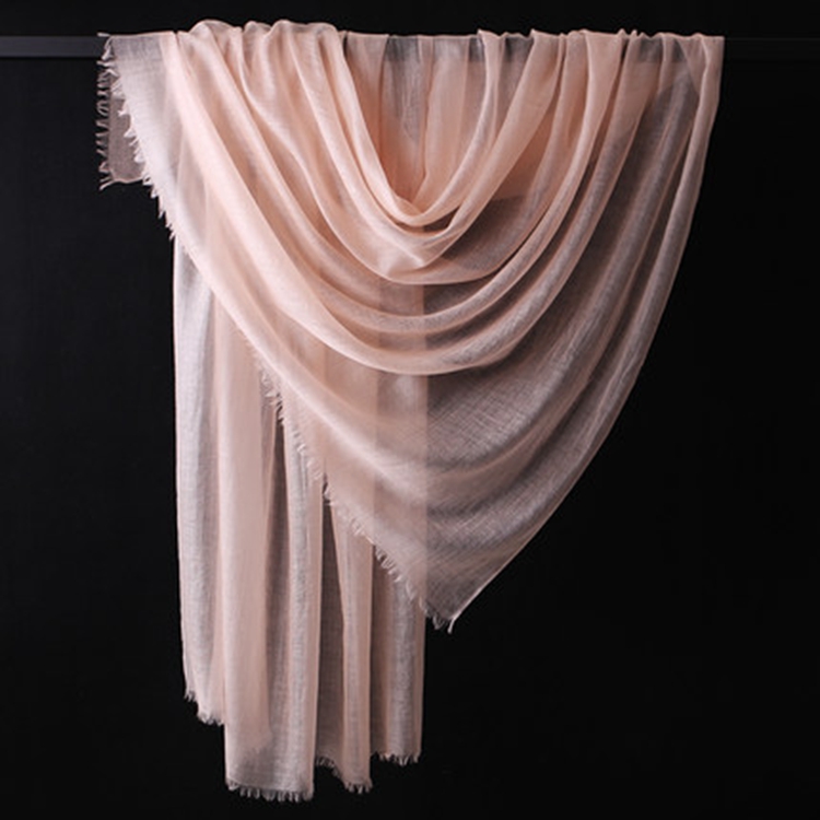 cashmere ultra thin solid color scarf