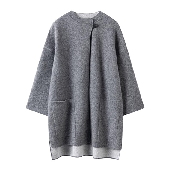 Vroue dik kasjmier cardigan sakke jas