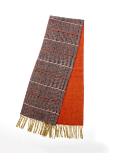 30CM Width Double Side Striped Cashmere Scarf