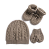 Cashmere ဦးထုပ်နှင့်လက်အိတ်အစုံ
