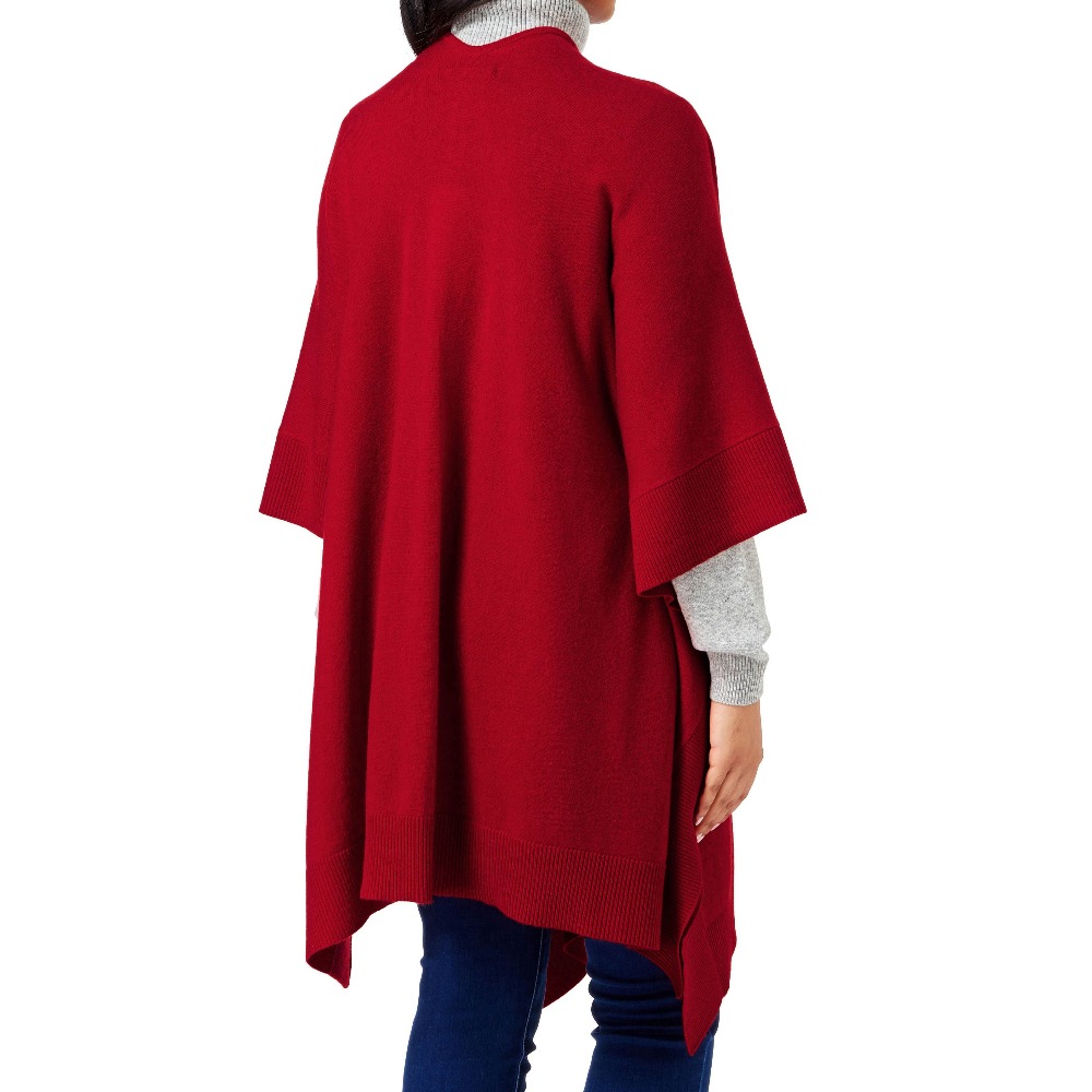Solid Color Cashmere Cape
