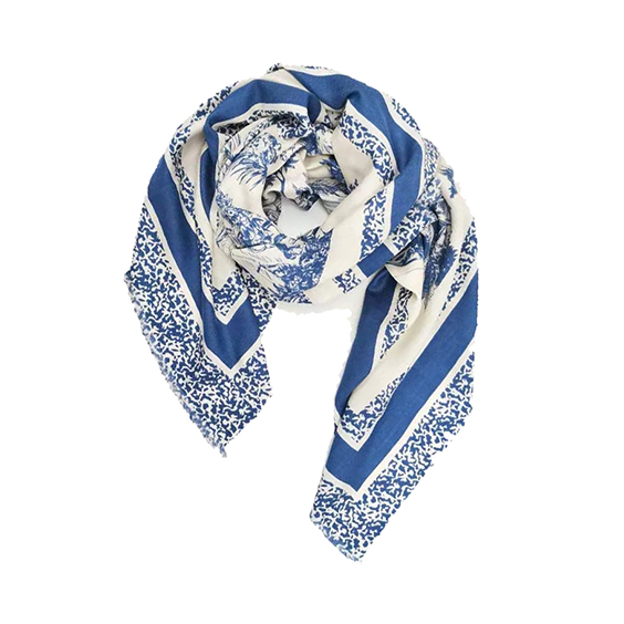 Architectural Patterns Print Square ကတ္တီပါပဝါ