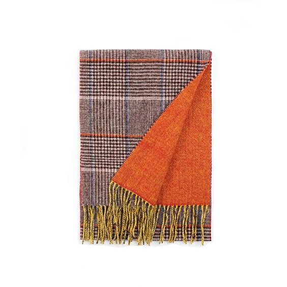  Chiếc khăn cashmere sọc hai bên
