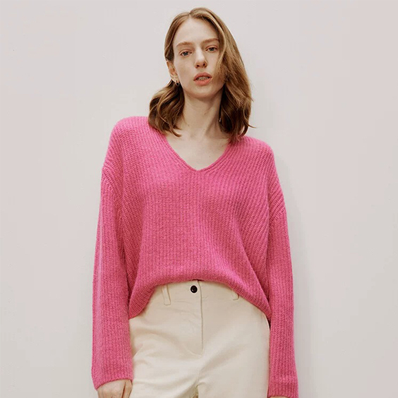 GRUA V QESH FINNERN SLEEVE Cashmere