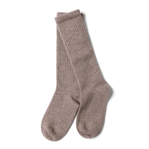  Թեթեւ 60 գրամ բազմակողմանիորեն հագեք Cashmere գուլպաներ ձգվող տեղավորմամբ