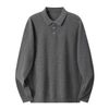 Wanaume Polo Neck Cashmere sweta