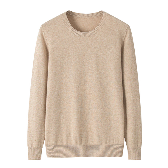 Crew Neck អាវយឺត Cashmere សម្រាប់ស្ត្រី