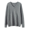 Pull à cou de cou cachemire pour hommes
