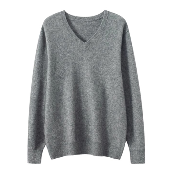 Sweter leher kasmir pria pria