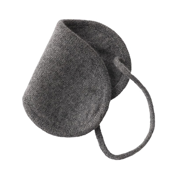 comoda maschera per gli occhi in cashmere da viaggio per unisex