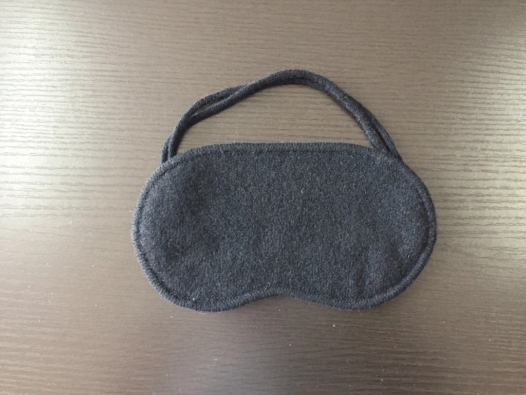 Kasjmier slaapoogmasker