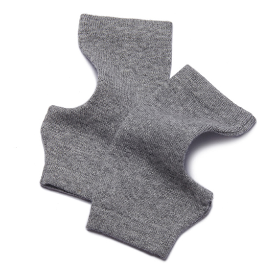 ብጁ ምቹ ፀረ-ክኒን ጣት የሌለው Cashmere ጓንቶች ለስፖርት