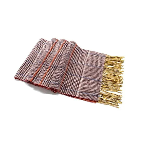  Chiếc khăn cashmere sọc hai bên