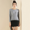 Crew Neck អាវយឺត Cashmere សម្រាប់ស្ត្រី