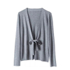 Dames 100% wol V-nek Cardigan 