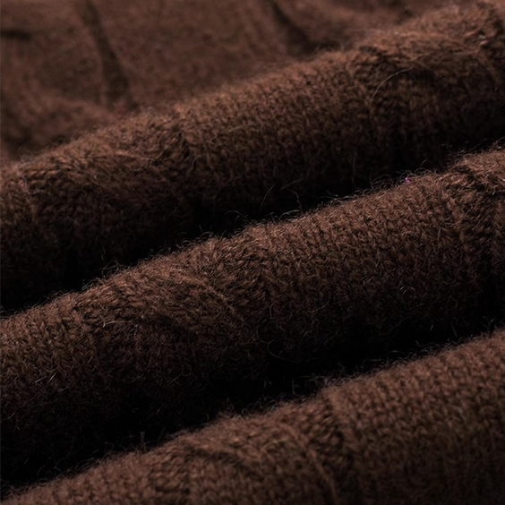 የሴቶች የቀለም እገዳ Cashmere ዚፕ ካርዲጋን - ለስላሳ ሹራብ የቅንጦት ሹራብ