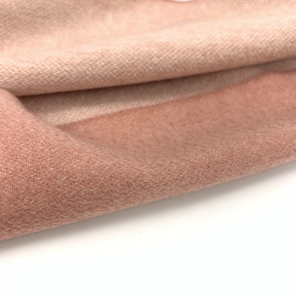 Cashmere Small Double Side Shawls, Pink&White